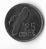 Moneda 25 cents 2012 - Seychelles