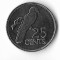 Moneda 25 cents 2012 - Seychelles