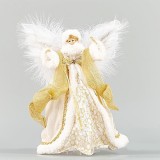 Varf de brad Fairy White Gold 28 cm