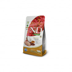 Hrana Uscata Farmina pentru Pisici N&D Quinoa, Adult Skin Coat Prepelita, 1,5 kg