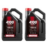 Pachet 10 litri ulei Motul 4100 Protect 10W40 , Fiabilitate si protectie superioara pentru motoare pe benzina si diesel