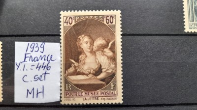 1939-Franta-YT446 - MH foto