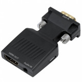 Convertor VGA la HDMI cu audio, khcon-52, Oem