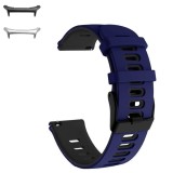 Curea din silicon compatibila cu Samsung Galaxy Watch Ultra, Navy Blue