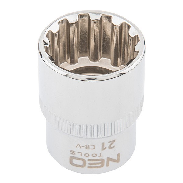 Tubulara hexagonala Spline 1/2&quot;, 21 mm Neo Tools 08-593 HardWork ToolsRange