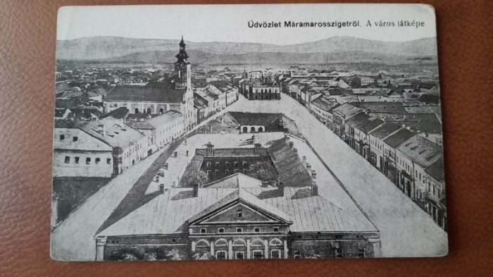 Carte postala, Sighetul Marmatiei, inceput de secol XX
