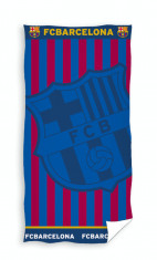 Prosop FC Barcelona, bumbac jaquard, 85x160cm foto