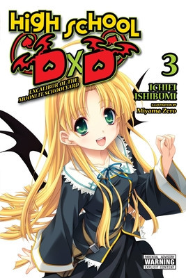 High School DXD, Vol. 3 (Light Novel): Excalibur of the Moonlit Schoolyard foto