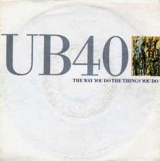 UB40 - The Way You Do The Things You Do (1990, Virgin) Disc vinil single 7&amp;quot; foto