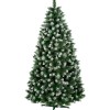 Brad artificial Eufrasio cu Varfuri Ninse si CONURI 220 cm