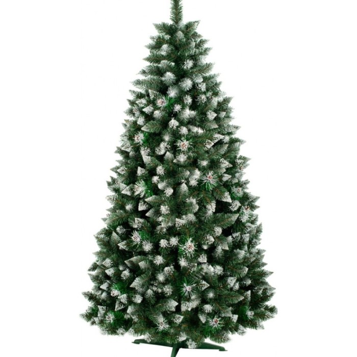 Brad artificial Eufrasio cu Varfuri Ninse si CONURI 240 cm