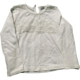 Bluza fetita, culoarea alb, marime 5 ani