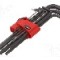 Set chei imbus Hex-Plus, {{Material}}, HEX 2,5mm, HEX 2mm, HEX 3mm, HEX 4mm, HEX 5mm, HEX 6mm, HEX 8mm, HEX 10mm, lungime {{Lungime totala}}, WERA - 0