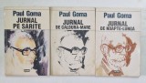JURNAL PE SARITE / JURNAL DE CALDURA-MARE / JURNAL DE NOAPTE - LUNGA de PAUL GOMA , 1996 *PREZINTA URME DE UZURA SI PETE