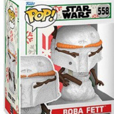 Figurina Star Wars Holiday - Snowman Boba Fett | Funko