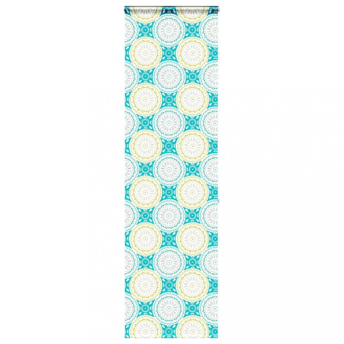 Jaluzea cu role de duș cu casetă 70x240 cm lățime material 66 cm