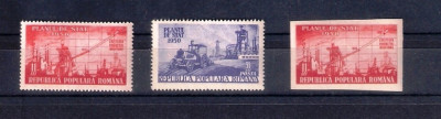 ROMANIA 1950 - PLANUL DE STAT, MNH - LP 263 foto