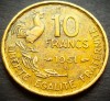 Moneda istorica 10 FRANCI - FRANTA, anul 1951 *cod 4831 - litera B, Europa