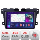 Navigatie Mazda CX-7 2009-2012 C-097 Android Octa Core Ecran 2K QLED GPS 4G 4+32GB 360 KIT-097+EDT-E409-2K CarStore Technology