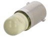 Lampă LED BA9S Galbenă 12V
