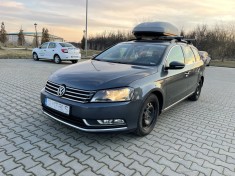 VW Passat B7 break combi gri Confort line 2014 2.0 TDI 150 cp DSG Navi Bluetooth foto