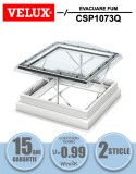 Fereastra terasa evacuare fum VELUX CSP 1073Q 2 sticle