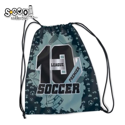 Sac sport, SOCCER 46x35.5 cm, S-COOL, multicolor foto