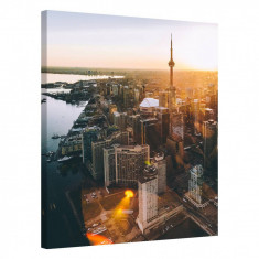 Tablou Canvas, Tablofy, Toronto &middot; Canada #3, Printat Digital, 40 &times; 50 cm