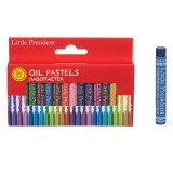 Set Creioane Ulei Pastel, Little President, 30 Bucăți, Multicolor