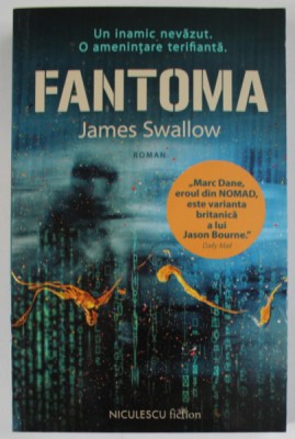 FANTOMA , roman de JAMES SWALLOW , 2023 foto
