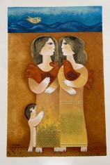 Litografie color Sami Briss