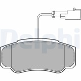 DELPHI LP2054 set placute frana,frana disc