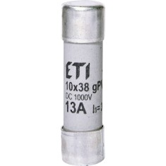 Siguranta fuzibila voltaica 13A CH10X38 gPV 1000V Eti 002625078