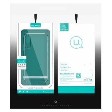 Husa Usams Primary Series Apple iPhone X Transparenta foto