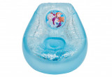 Scaun gonflabil Disney Frozen Kids Glitter Albastru Alb - RESIGILAT