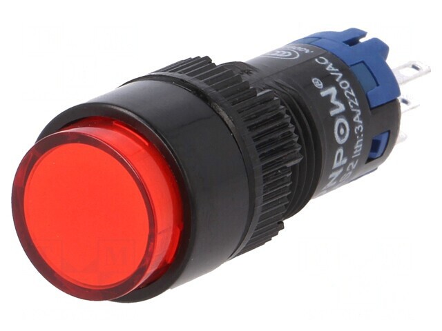 Comutator Acționat prin Apăsare SPDT 0.5A 250VAC IP40