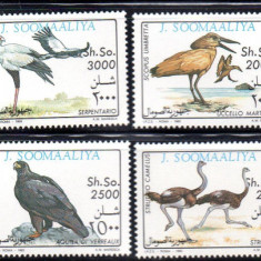 SOMALIA 1993, Fauna Pasari, serie neuzata, MNH