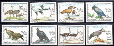 SOMALIA 1993, Fauna Pasari, serie neuzata, MNH foto