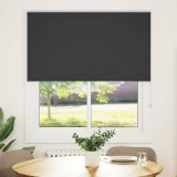 VidaXL Jaluzea cu rolă opaca negru 135x175 cm Latime material 131,6 cm