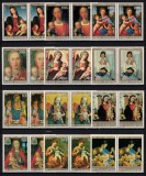 AFRICA CENTRALA 1981/1984 - Picturi, mari maestri /serii complete MNH, perechi (cota Michel 62&euro;), Nestampilat