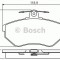 Set placute frana,frana disc VW PASSAT Variant (3A5, 35I) (1988 - 1997) BOSCH 0 986 495 246