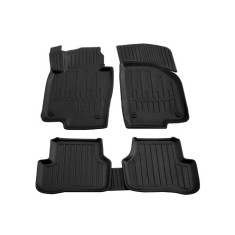 Set covorase auto din cauciuc tip tavita compatibil cu modele Volkswagen Passat B7 (2010-2014)