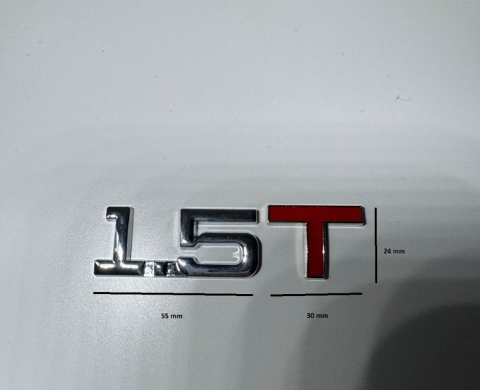emblema scris 1.5 T