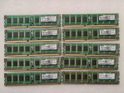 Lot 10 memorii RAM Kingmax FLFE85F-C8KL9/ C8KM9 NAES 2GB DDR3 1333MHz foto