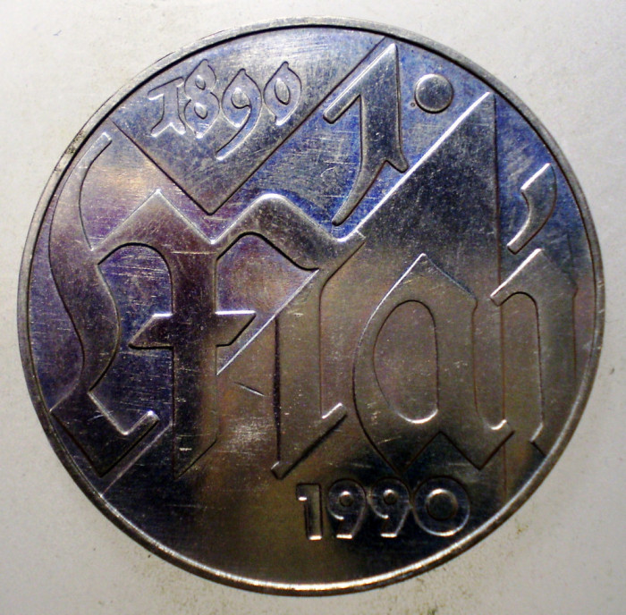 7.410 GERMANIA RDG DDR 1 MAI 10 MARK 1990 A XF/AUNC