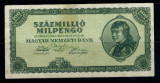 Ungaria 1946 - 100.000.000 milpengo, circulata