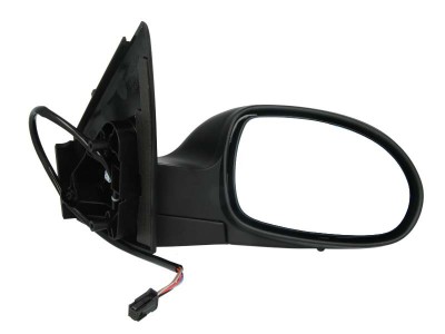 Oglinda exterioara Citroen C5 (Dc/De/Rc/Re), 03.2001-01.2008, Dreapta, Albastra, electrica, carcasa neagra, Convex, View Max, 2332527M foto