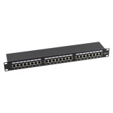 Patch Panel 1U, FTP cat6, 24 porturi RJ45 - ASYTECH Networking ASY-PP-FTP6-24