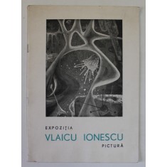 VLAICU IONESCU , EXPOZITIE DE PICTURA , CATALOG , 1968