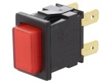 Comutator cu apăsare 12A 250VAC DPST-NO